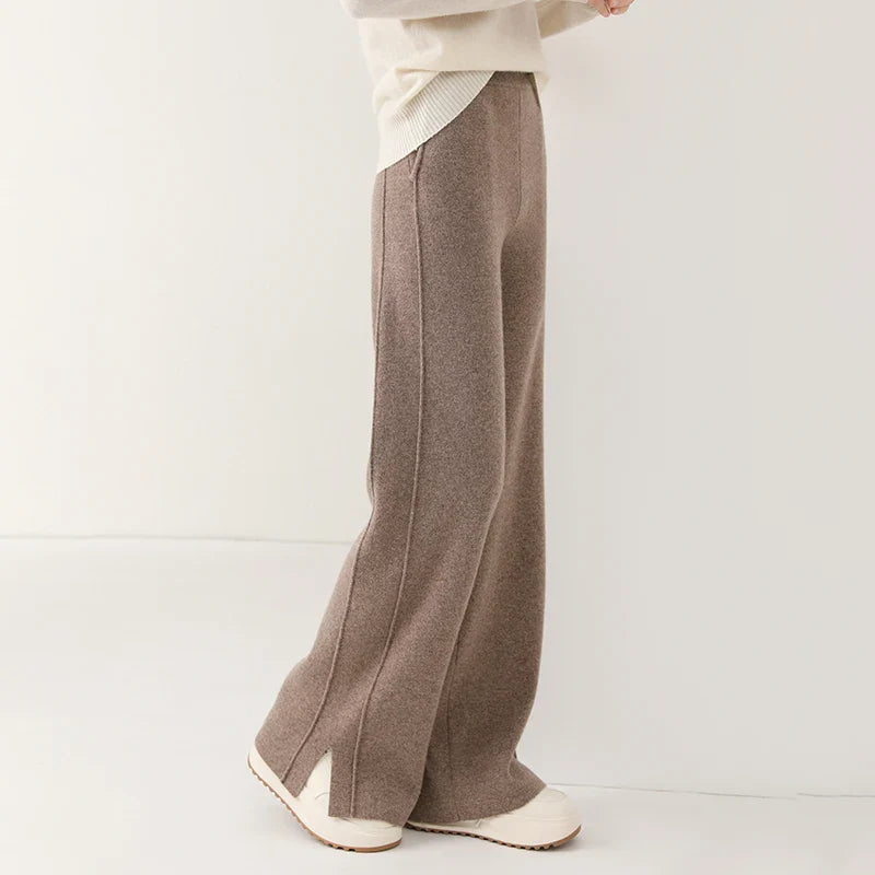 LilyMae | Stylish Wool Trousers