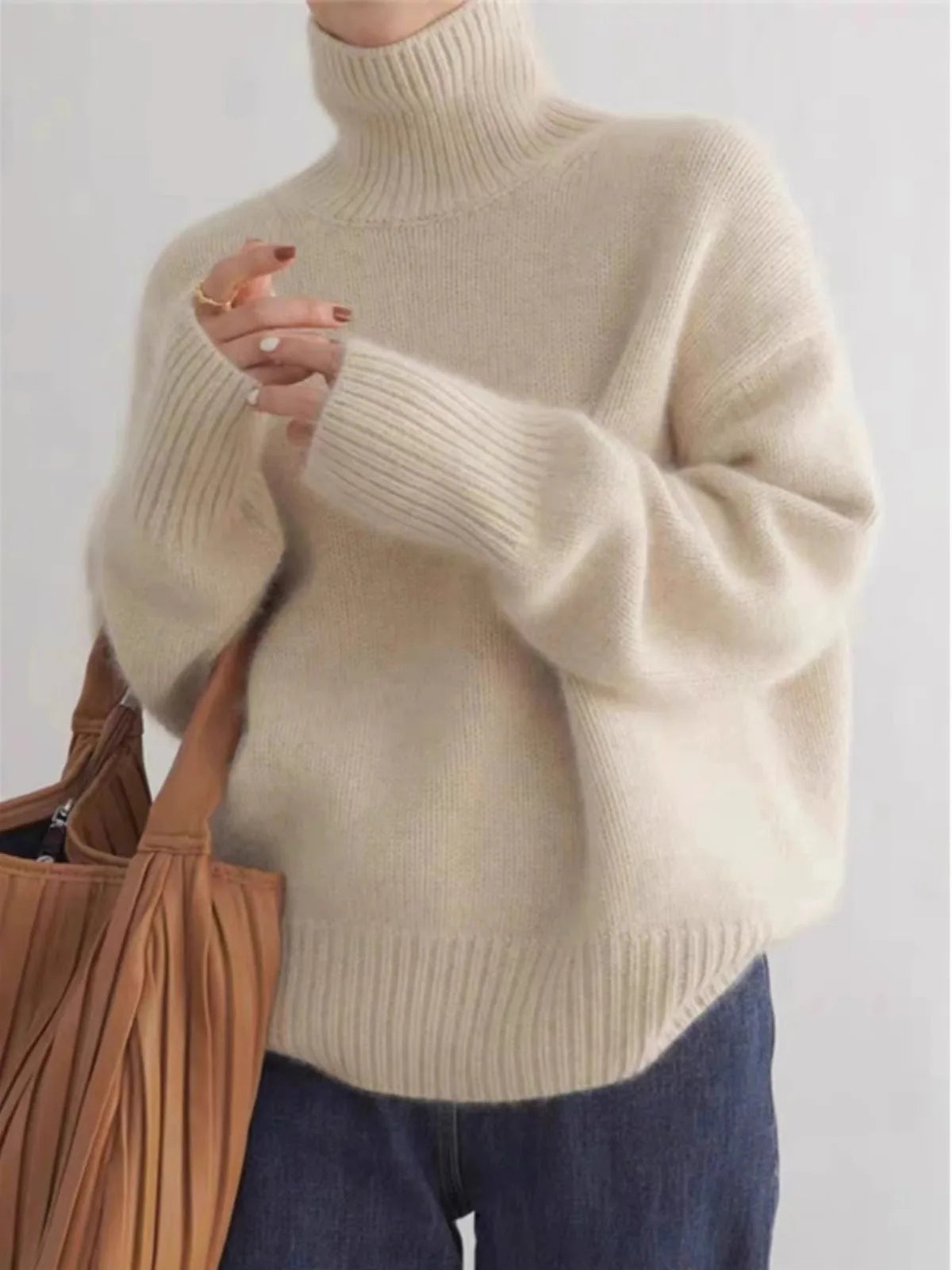 LilyMae | Soft High Neck Jumper