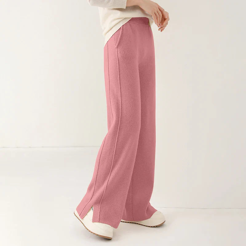 LilyMae | Stylish Wool Trousers